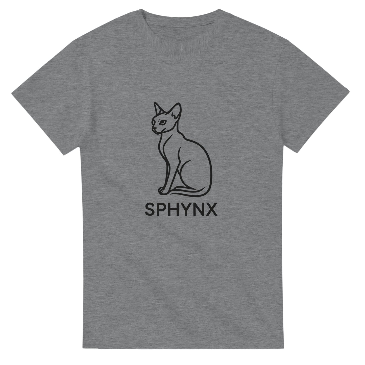 Sphynx-katt i minimalistisk design, perfekt för stilmedvetna.