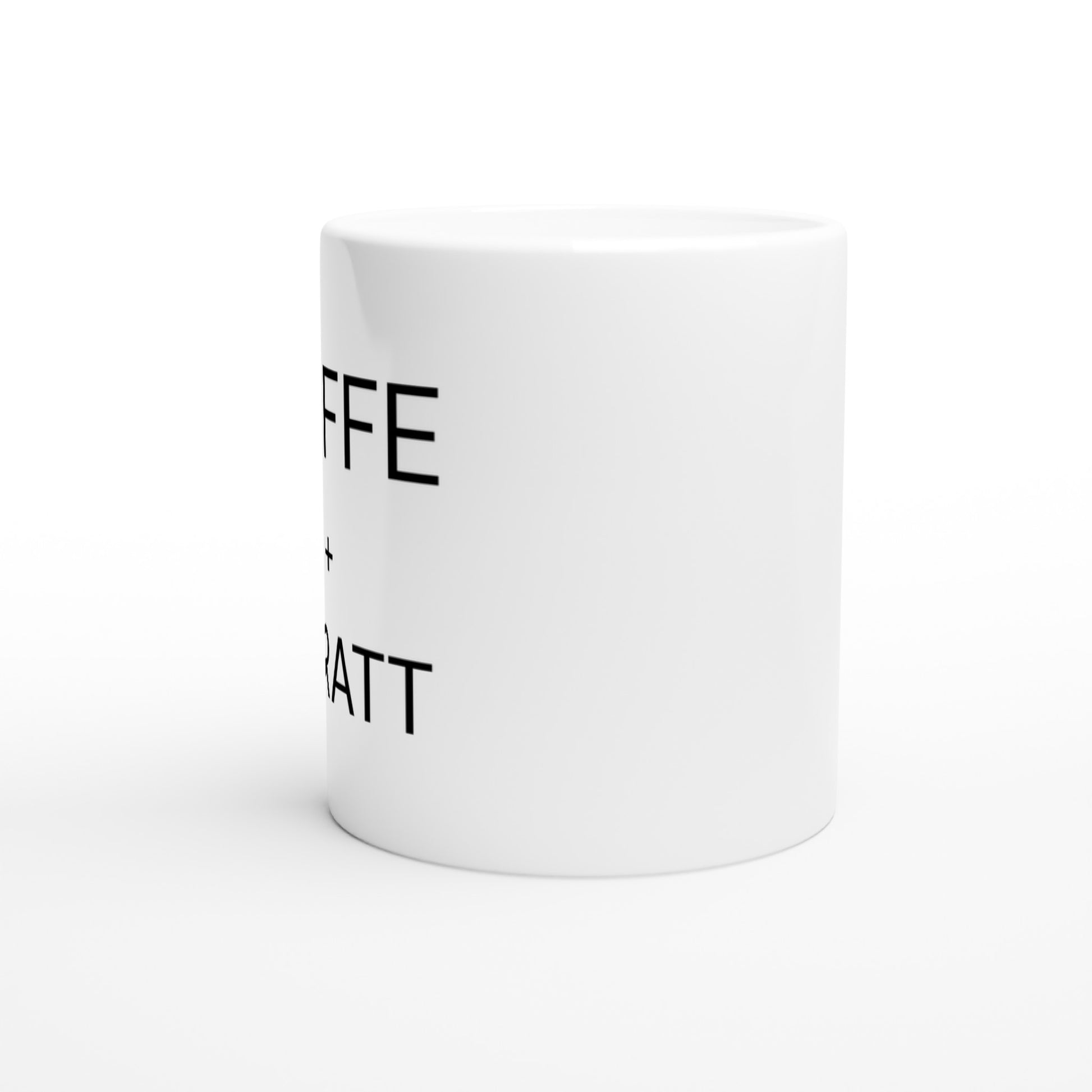 Kaffeskratt 8 - Humoristisk mugg för programmerare, skratta till kaffet!