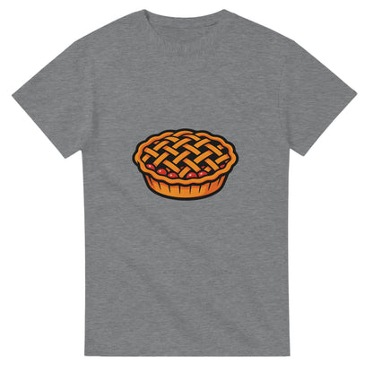 Körsbärspaj på t-shirt - fånga essensen av en hembakad paj med detta saftiga motiv.
