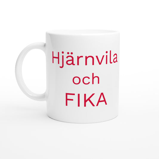 Hjärnvila med en god fika - perfekt för avkoppling och återhämtning.