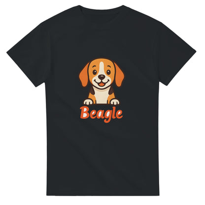 Beagle Bliss - Charmig design med lekfull font och en glad beagle. Perfekt för alla beagleälskare!
