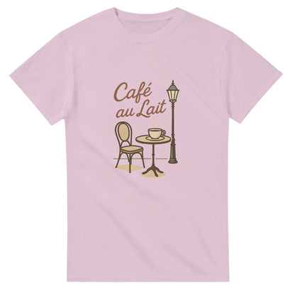 Kaffeälskarens dröm - T-shirt med fransk elegans och en touch av Paris!