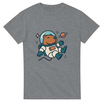 Utforska galaxen med världens lugnaste astronaut - en lekfull capybara i rymddräkt redo för äventyr!