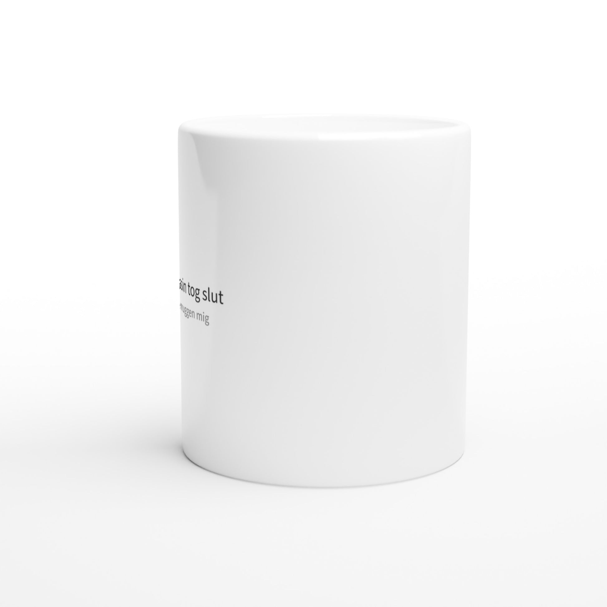Mugg som räddar presentläget. Hyllning till muggen som alltid är redo att rädda.