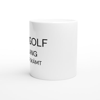 Rolig bok för golfare som uppskattar humor på golfbanan. Perfekt present!
