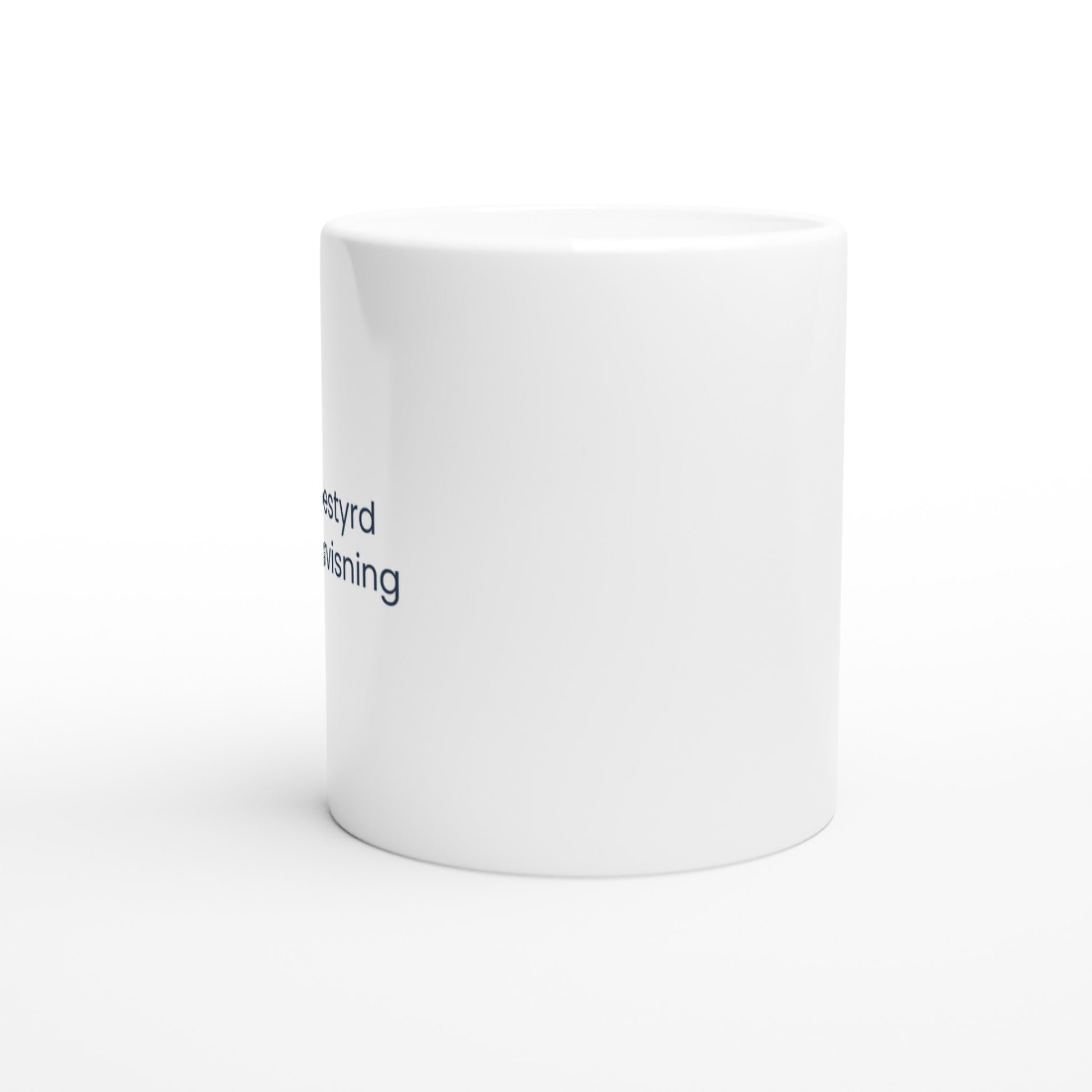 Kaffe som bränsle för undervisning - lekfull hyllning för lärare med humor och självdistans. Perfekt på muggen i personalrummet.
