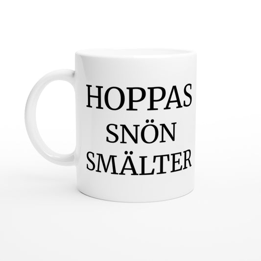 Unik vinterdesign för mysiga kaffestunder med Snöklump Kaffe.
