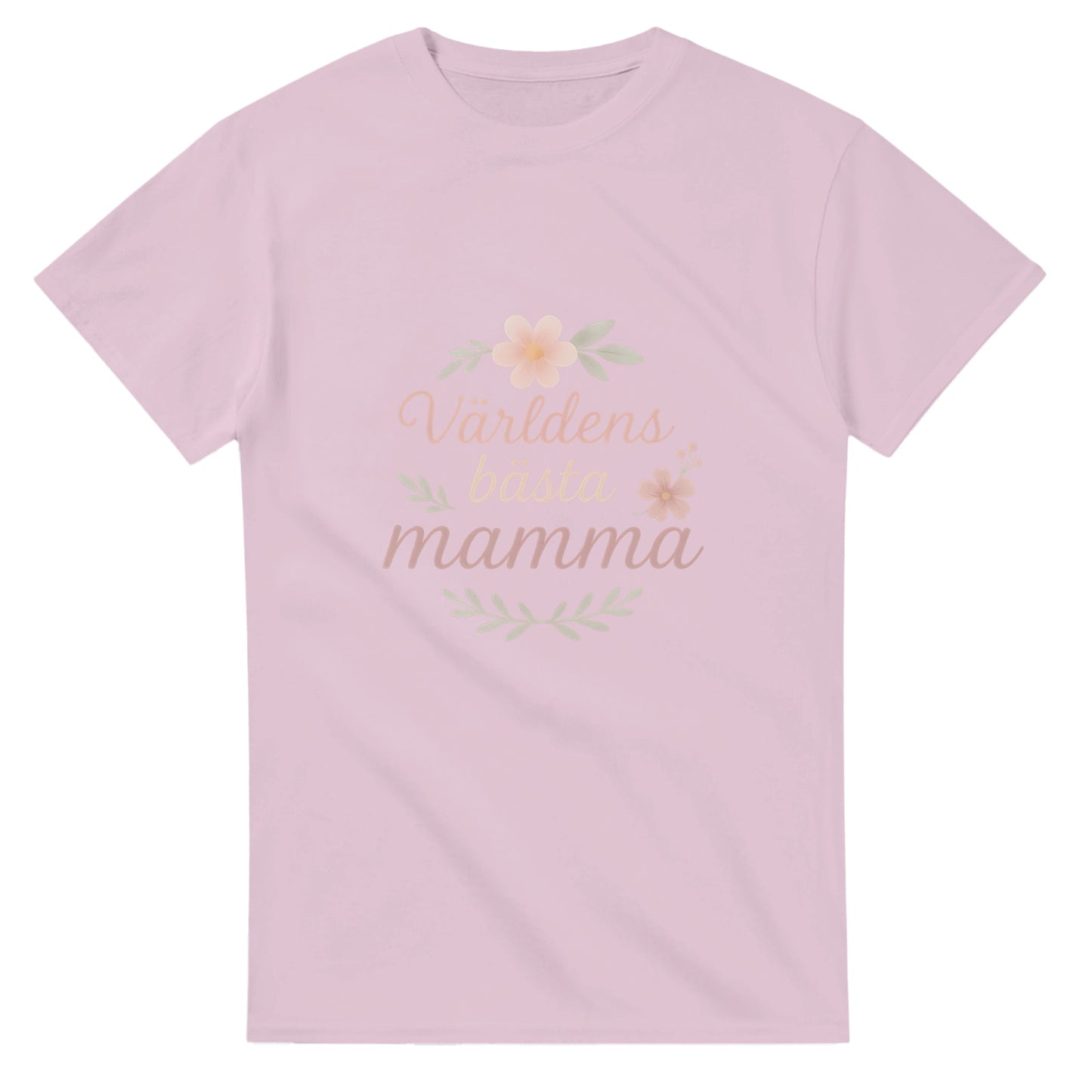 Mjukt och romantiskt mamma-tema med luftiga former.