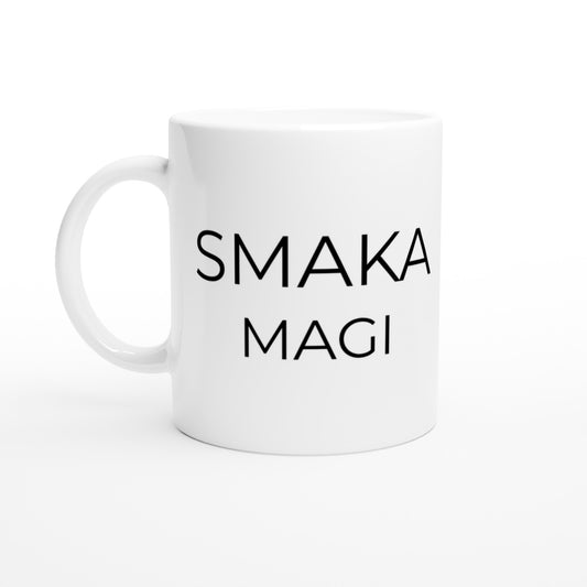 Mugg för kreativ kock som skapar överraskande och förtrollande rätter. Inspirerar till magi i köket. Smaka Magi.