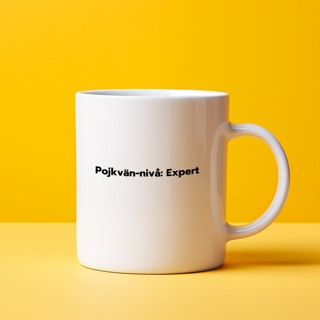 Expert Pojkvän-mugg