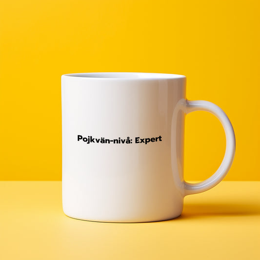 Expert Pojkvän-mugg