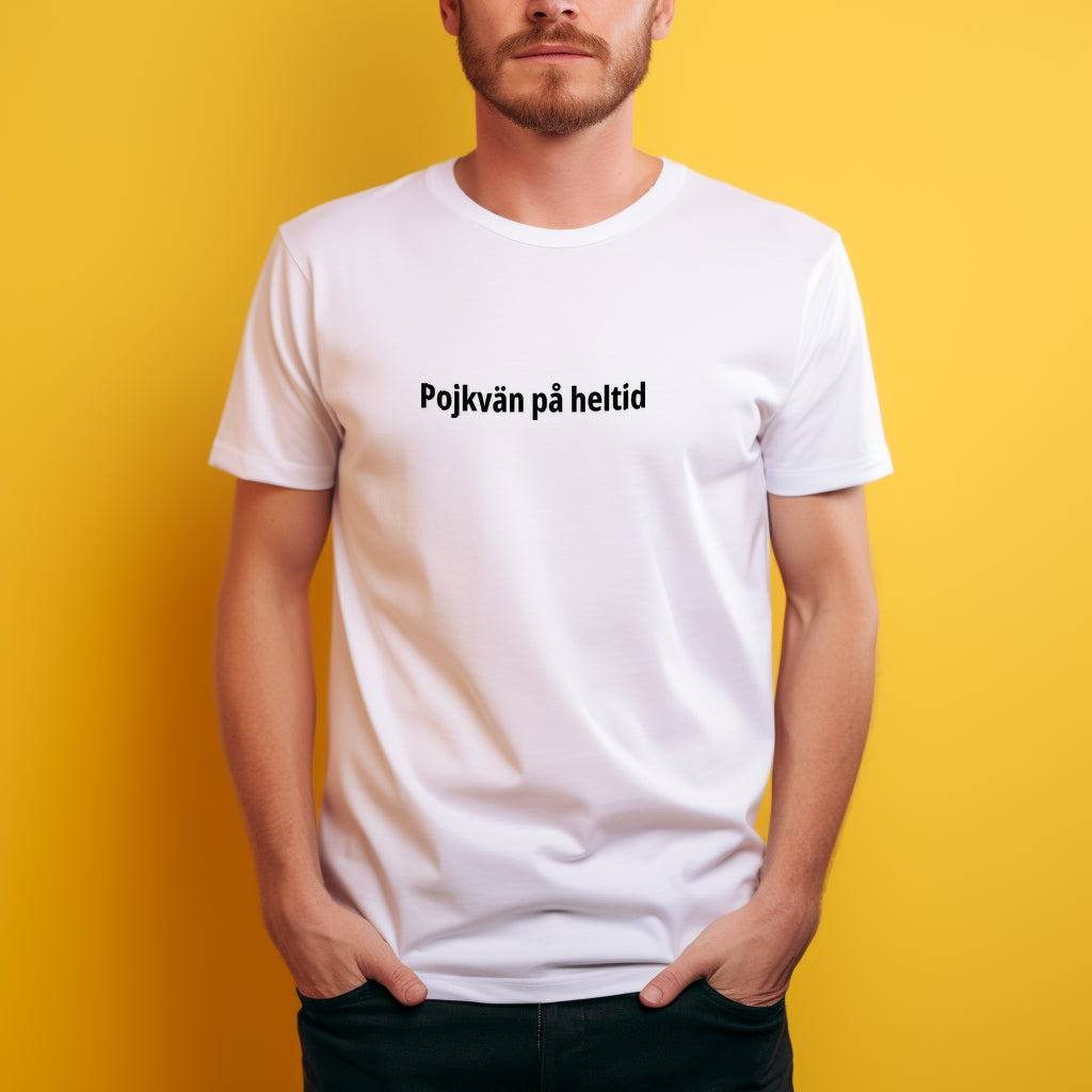 Heltid Pojkvän T-shirt