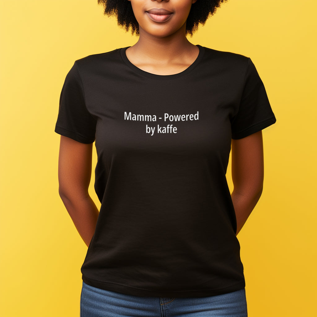 Kaffe-Powered Mamma Tee