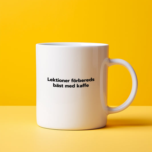 Kaffemugg För Lärare