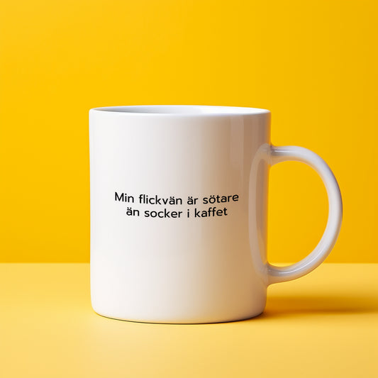 Sweeter Than Sugar Girlfriend Mug