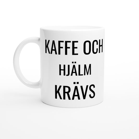 Kaffe för ryttare som prioriterar både kvalitet och säkerhet med en god kopp kaffe under pausen.