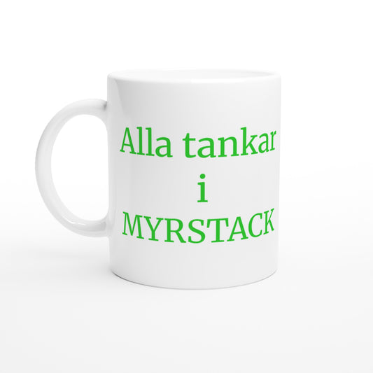 Alla Tankar i Myrstack - en bok för den som har tusen tankar men ler åt kaoset.