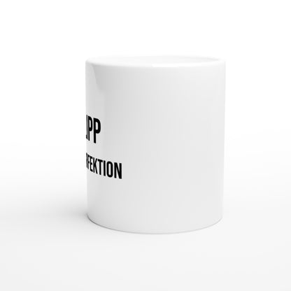 Mugg för professionella frisörer, klar för alla utmaningar. Perfektion i varje klipp.