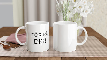 Uppmuntrande mugg för att hålla dig aktiv och motiverad varje dag. Perfekt för att göra ett bra jobb!