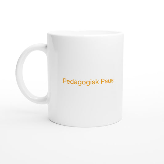 Pedagogisk Paus - En påminnelse om vikten av små pauser för lugn och balans. Perfekt för lärare.