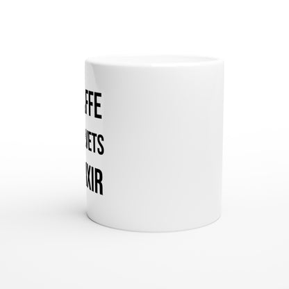 Kaffeälskares perfekta mugg för morgonens livselixir