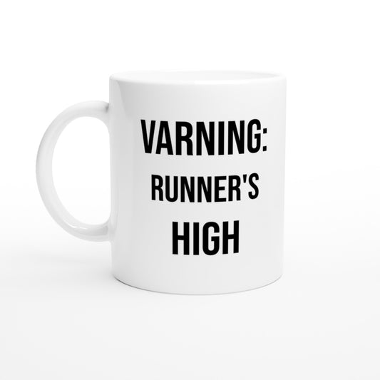 Upplev runner's high med vår Runner's High Varning - perfekt för löpare som älskar den ultimata känslan!