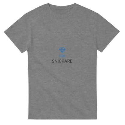 Stolt Snickare T-shirt med diamond-ikon för byggproffs som vill visa stolthet och proffsighet.