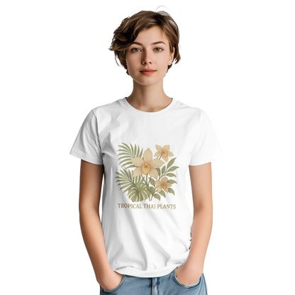 Vintage T-shirt med tropisk charm från Thailand - perfekt för äventyrare!