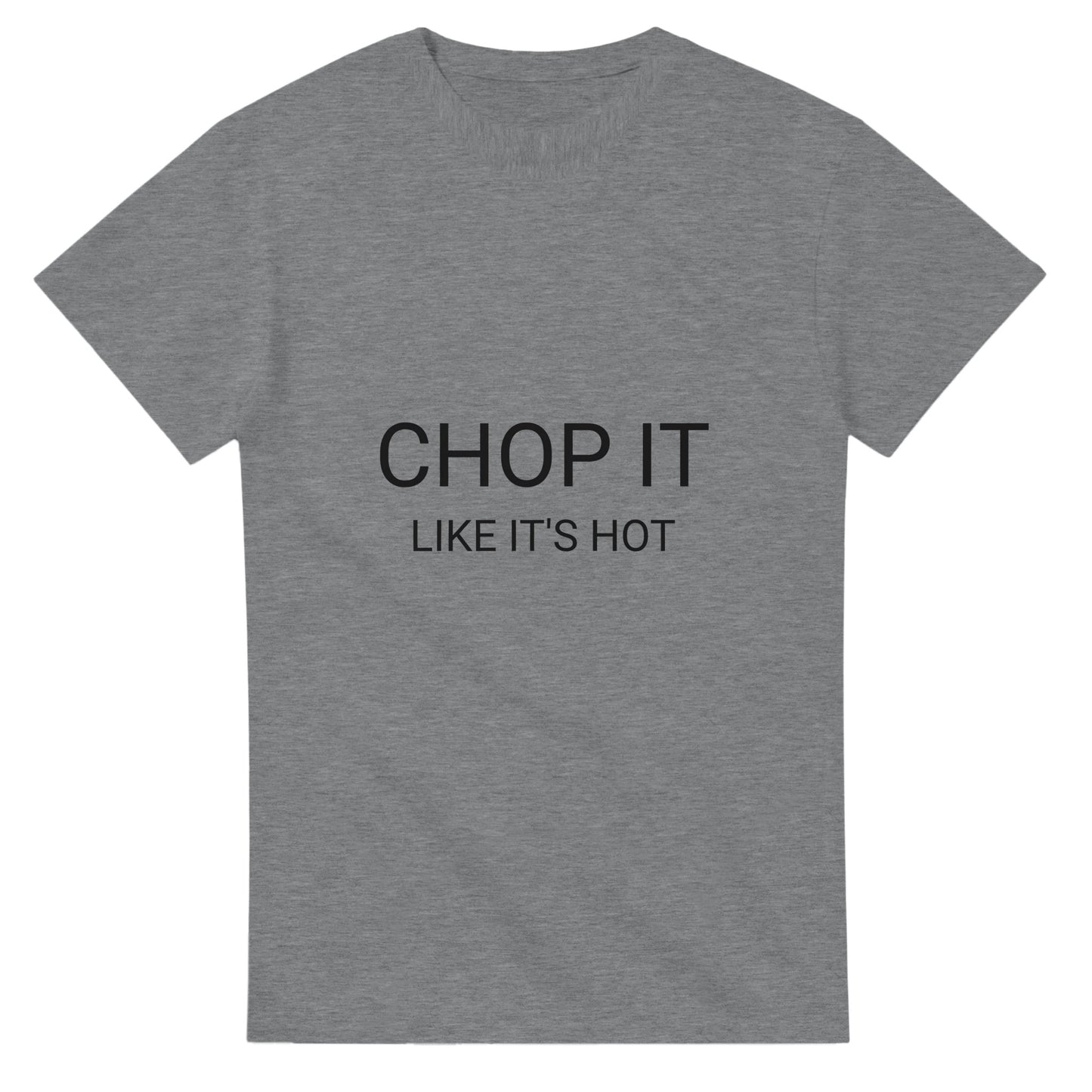 T-shirt med rolig text för kockar.