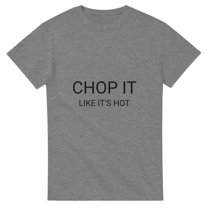 T-shirt med rolig text för kockar.