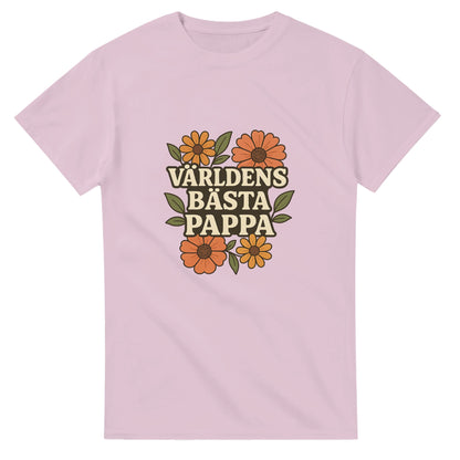 Tröja för blomsterpappa med varm och luftig design, känna sig uppskattad med omgiven text.