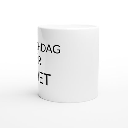 Matchdagens Ritual - Perfekt mugg för fotbollsfans som älskar matchdagens känsla. Köp nu!