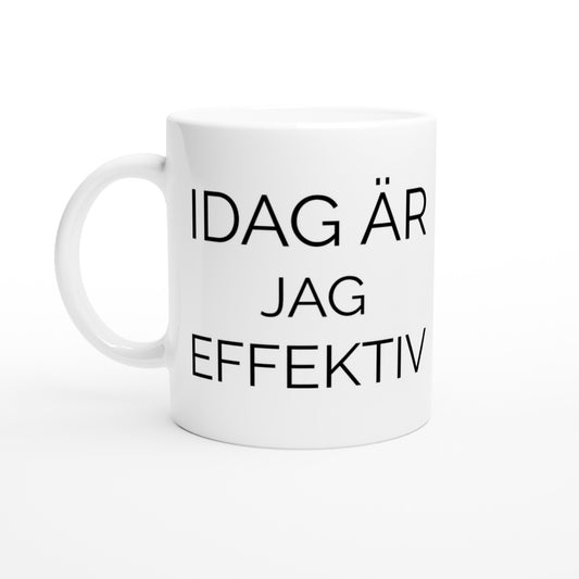 Effektivitetsboost för arbetsdagen med Idag är jag effektiv - perfekt för produktiva dagar.