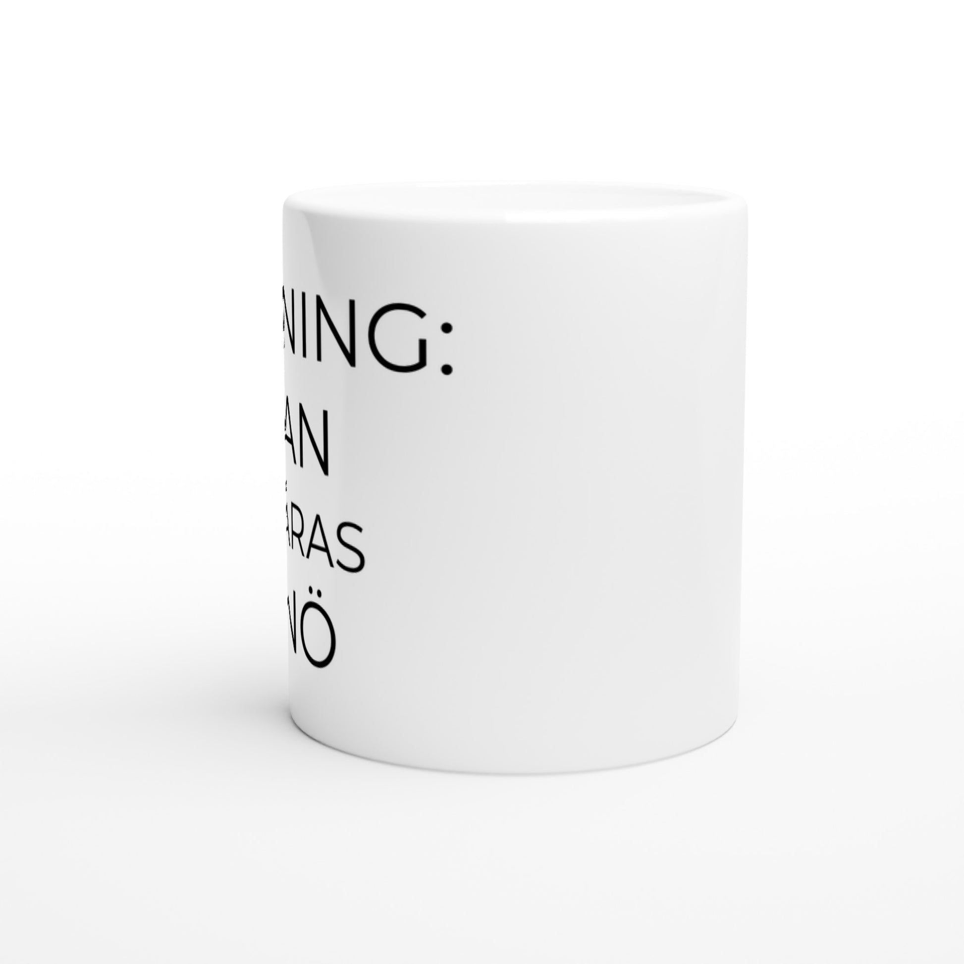 Snökanon Kaffe - en perfekt mugg för kaffedrickare som älskar snö