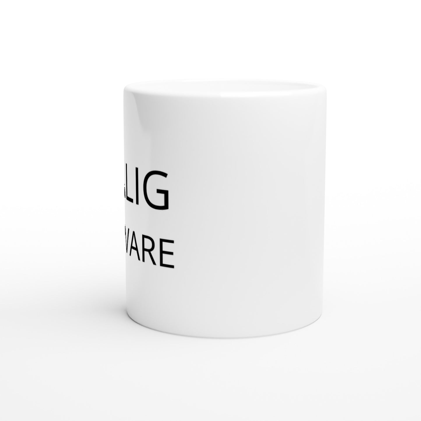 Mugg för spelare som minns misslyckade servar. Perfekt för kaffedrickare.