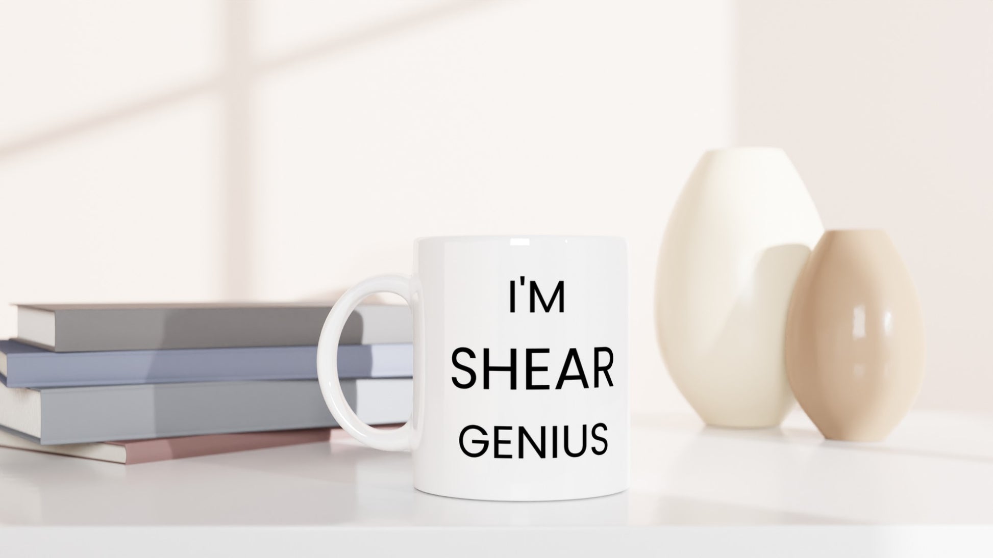 Genialisk frisör med humoristisk touch - I'm Shear Genius