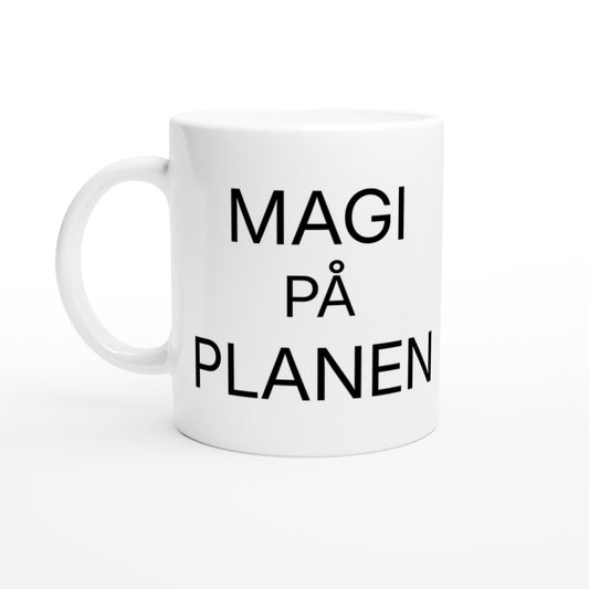 Mugg med fotbollstema som hyllar sportens oförutsägbara magi och passion.