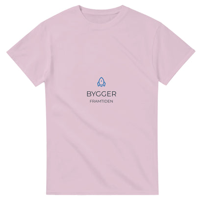 Elektriker t-shirt som symboliserar framtiden och deras roll i att forma den.