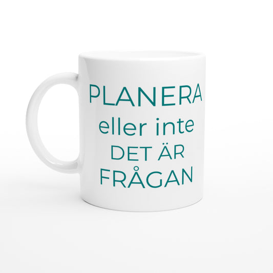 Planera eller Inte - en perfekt bok för de som älskar att planera och skoja med sig själva.