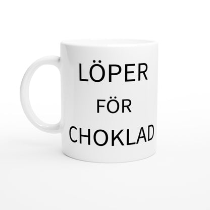 Chokladälskande löpare njuter av denna perfekta kombination av löpare och choklad. Passar perfekt som en belöning efter träning.