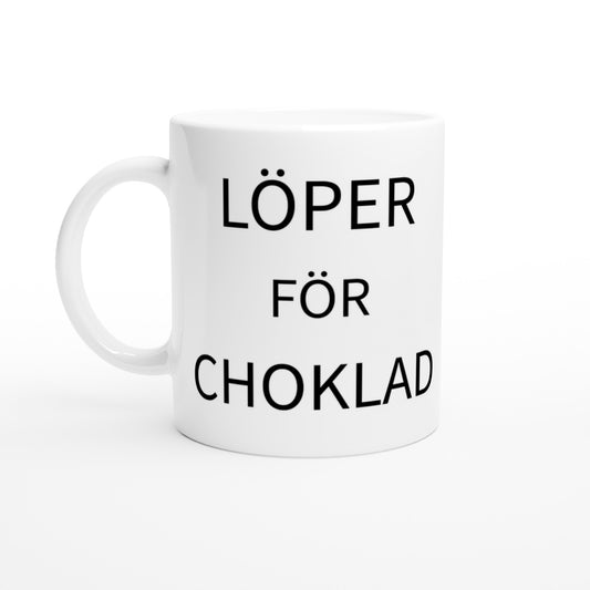 Chokladälskande löpare njuter av denna perfekta kombination av löpare och choklad. Passar perfekt som en belöning efter träning.