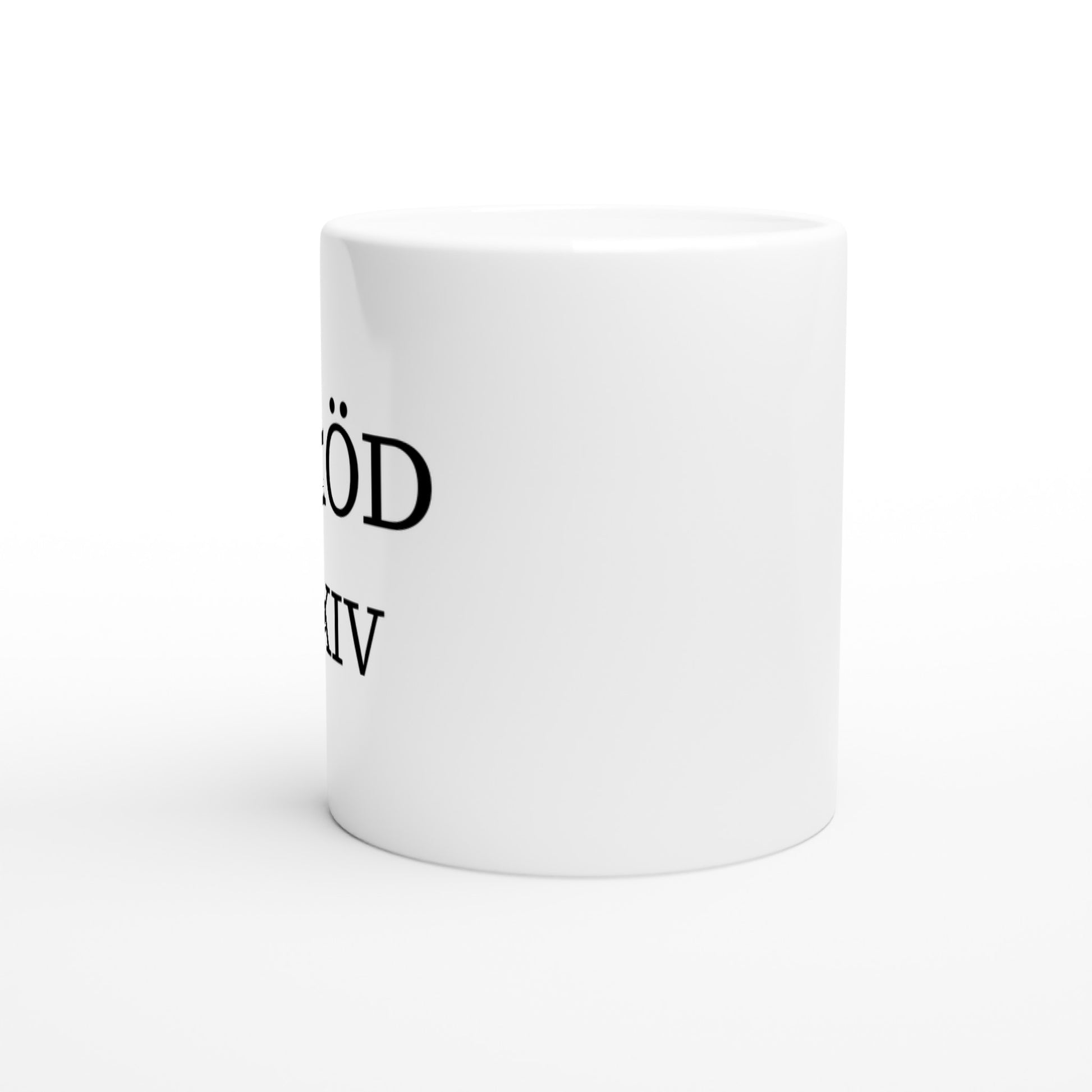 Vardagsglädje - humoristisk mugg för morgonkaffet.