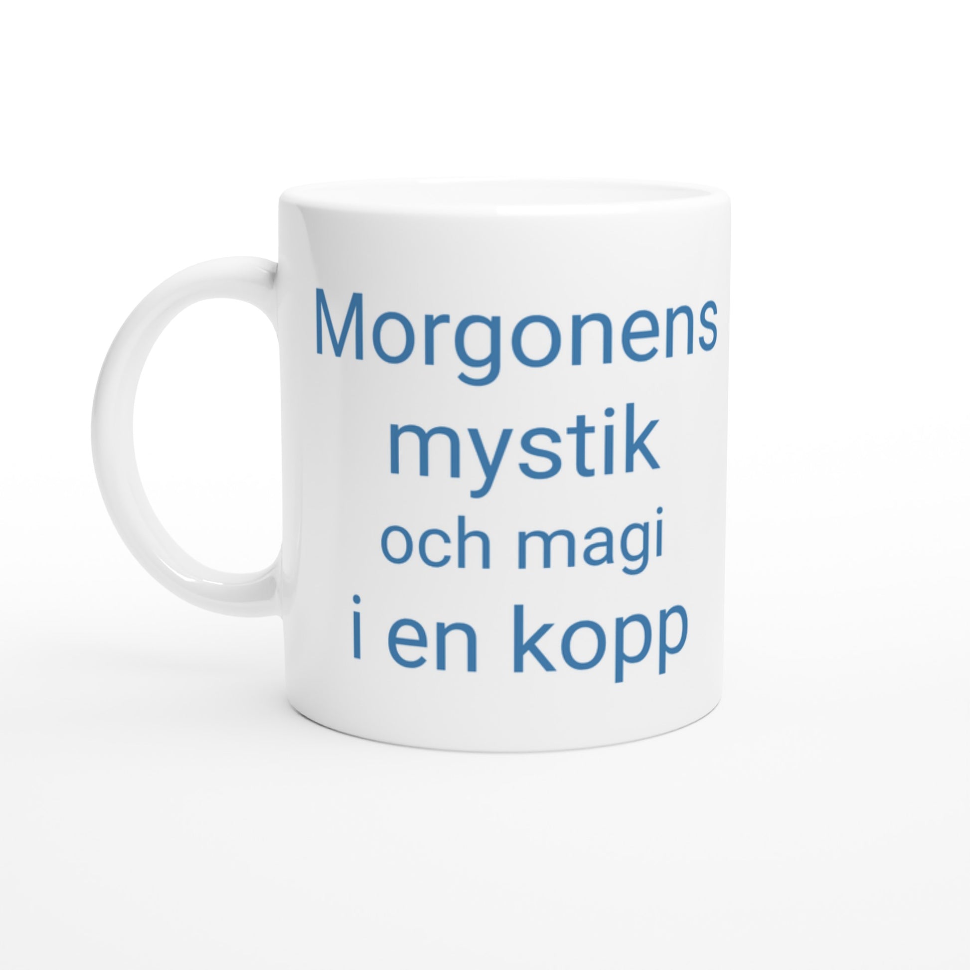 Morgonens Mystik - en inspirerande påminnelse om att njuta av varje morgon. Perfekt för att öka motivationen.