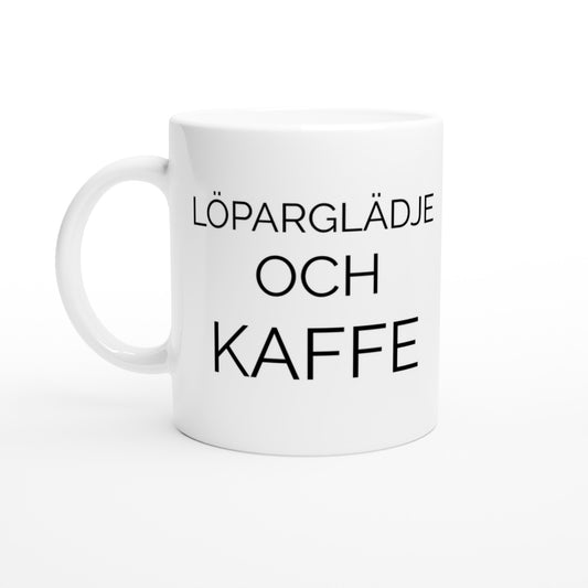 Löparglädje och kaffe för energifyllda löpare som älskar koffein!
