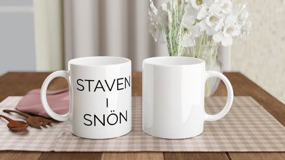 Rolig snö och stav skämt för backen - Snö & Stav