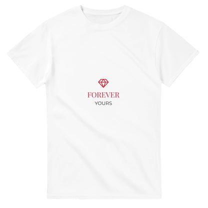 T-shirt med romantiskt budskap för pojkvän. Perfekt för att visa kärlek.