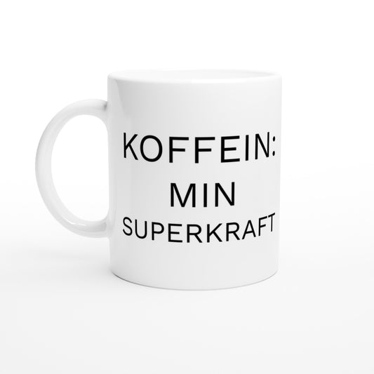 Koffein - förvandlar kaffets styrka till en superkraft för dig som behöver en extra boost.