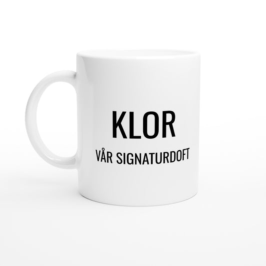 Klor Vår Signaturdoft - en humoristisk hyllning till poolens karakteristiska doft. För älskare av klor.