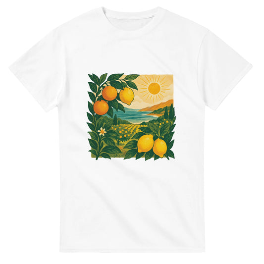 Vintage citrus- och solkustdesign från Sicilien. Perfekt för Italien-älskare!