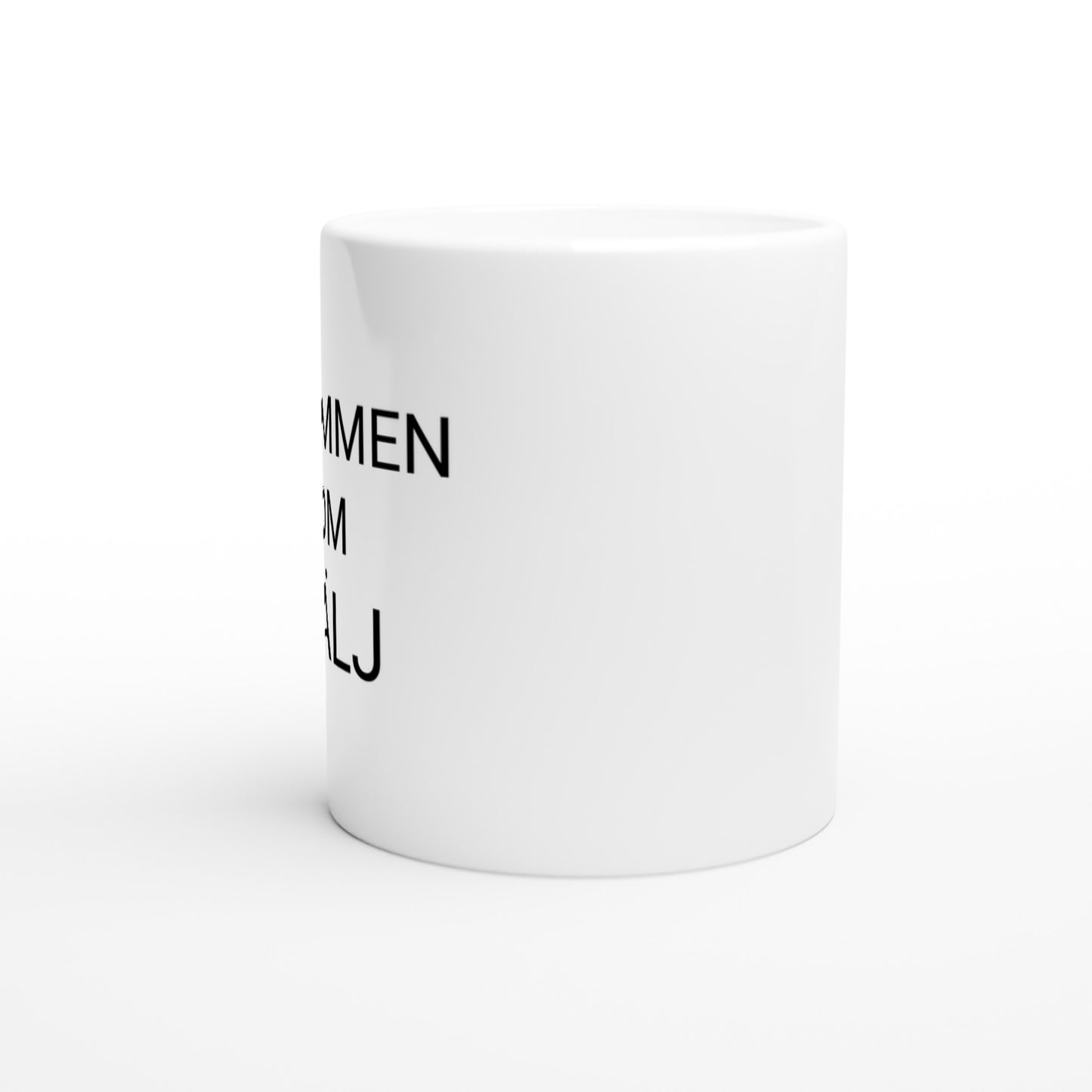 Mugg för säljare som drömmer om framgång.